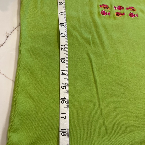 Natalie & Me Petites Weekend. Jacket & Tank Top. Lime Green size PL worn once - Picture 6 of 15